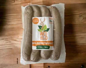 Wildbratwurst -Fein-